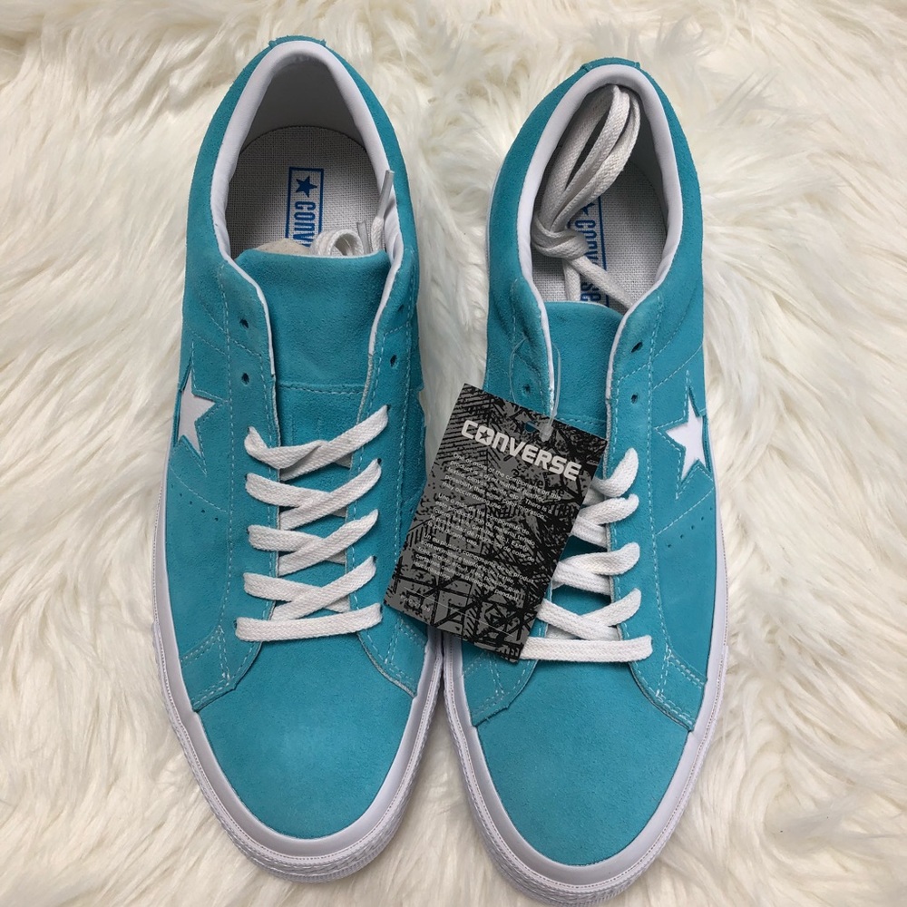 NWOB 💙CONVERSE 1 STAR LOW SUEDE MENS SIZE 10 - Picture 5 of 7